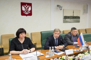 Е. В. Афанасьева приняла участие во встрече с делегацией депутатов Парламента Финляндской Республики