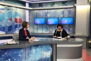 Елена Афанасьева дала интервью телеканалу Совета Федерации о своей законотворческой деятельности