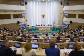 В Совете Федерации состоялось 448-ое заседание 