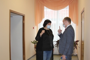 Елена Афанасьева посетила  Центр «Гагарин»