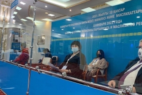 Представители делегации международных наблюдателей посетили избирательные пункты в Казахстане